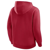 Sweat à capuche demi-zippé Premium Rise And Conquer pour homme Fanatics Crimson Oklahoma Sooners Hometown