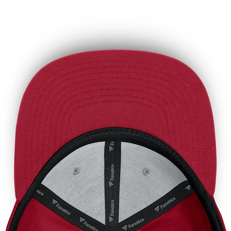 Casquette snapback en loden Fanatics Crimson des Sooners de l'Oklahoma pour homme