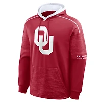 Sweat à capuche Fanatics Crimson Oklahoma Sooners Quad Defender pour hommes