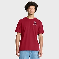 Men's Fanatics Crimson Oklahoma Sooners Quad Legacy T-Shirt