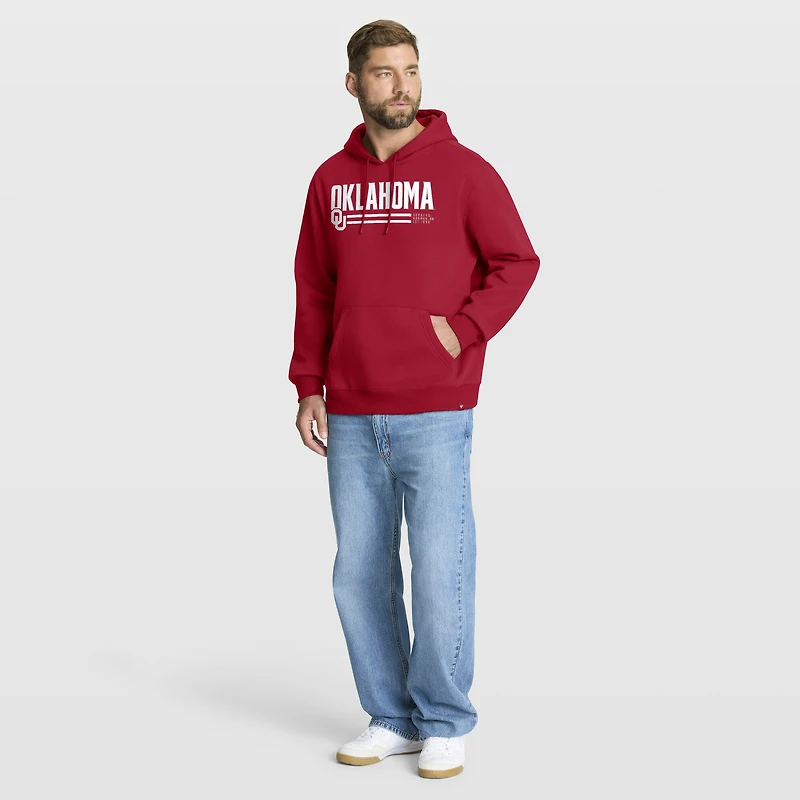 Sweat à capuche Fanatics Crimson Oklahoma Sooners The Quad Stellar Excellence pour homme