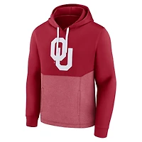 Sweat à capuche pour homme Fanatics Crimson Oklahoma Sooners Winter Camp