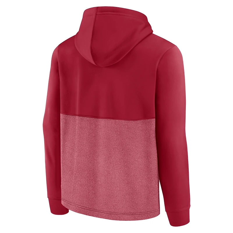 Sweat à capuche pour homme Fanatics Crimson Oklahoma Sooners Winter Camp