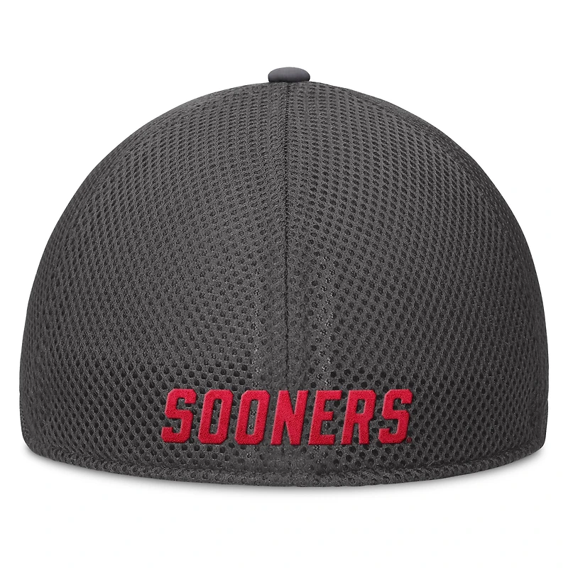 Men's Fanatics Gray Oklahoma Sooners Clincher Flex Hat