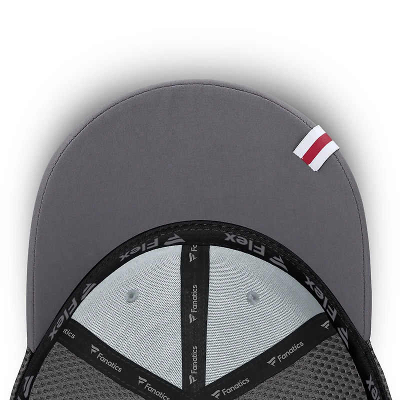 Men's Fanatics Gray Oklahoma Sooners Clincher Flex Hat