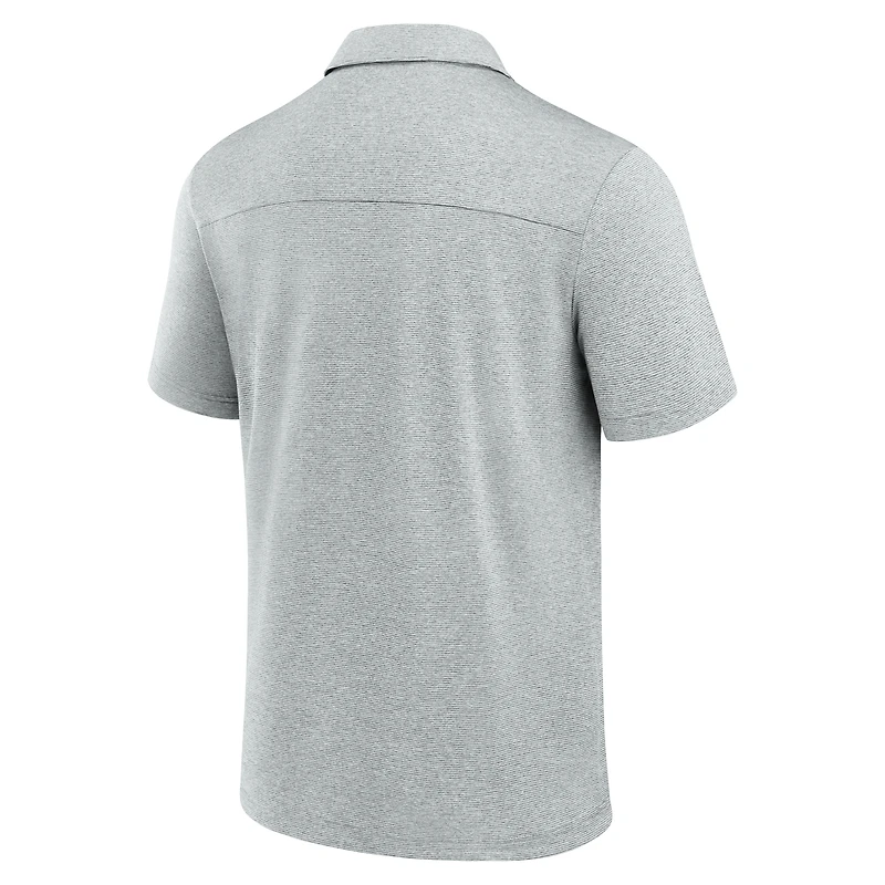 Men's Fanatics Gray Oklahoma Sooners Performance Polo