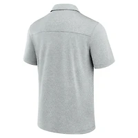 Men's Fanatics Gray Oklahoma Sooners Performance Polo