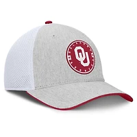 Men's Fanatics  Heather Gray Oklahoma Sooners Trigger Flex Hat