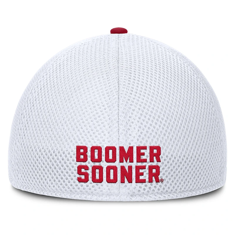 Men's Fanatics  Heather Gray Oklahoma Sooners Trigger Flex Hat