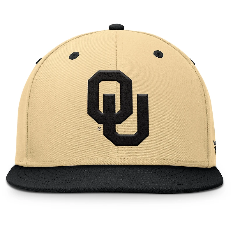 Casquette ajustée Fanatics kaki/noir Oklahoma Sooners Balance pour homme