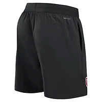 Men's Jordan Brand Black Oklahoma Sooners 2024 Sideline Performance Shorts