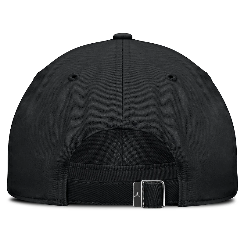 Casquette ajustable Jordan Brand noire pour homme, édition 2025 des Oklahoma Sooners, On-Field Club
