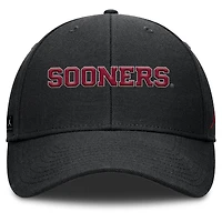 Men's Jordan Brand Black Oklahoma Sooners 2025 On-Field Rise Performance Adjustable Hat