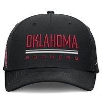 Casquette ajustable Jordan Brand Crimson Oklahoma Sooners 2026 Sideline Dri-FIT Rise pour homme