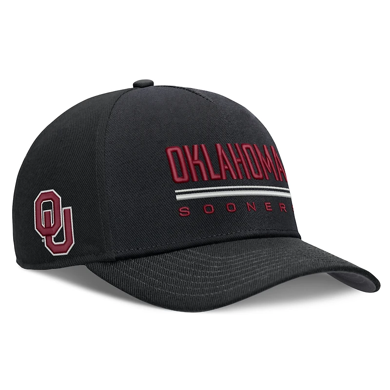 Men's Jordan Brand Crimson Oklahoma Sooners 2026 Sideline Dri-FIT Rise Adjustable Hat