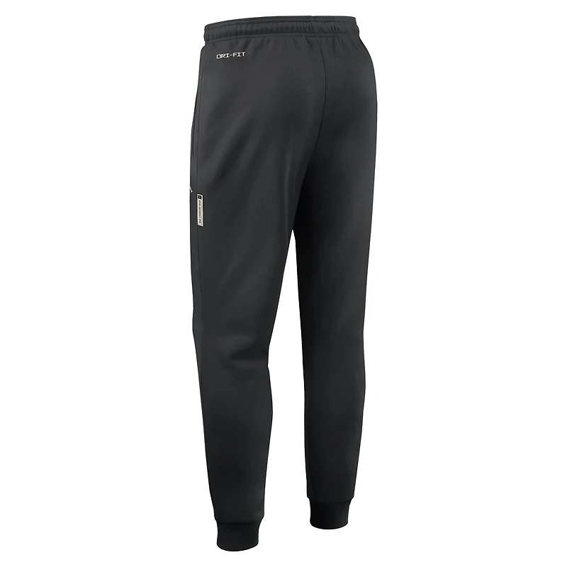 Men's Jordan Brand Black Oklahoma Sooners 2026 Sideline Standard Issue Dri-FIT Taper Pants