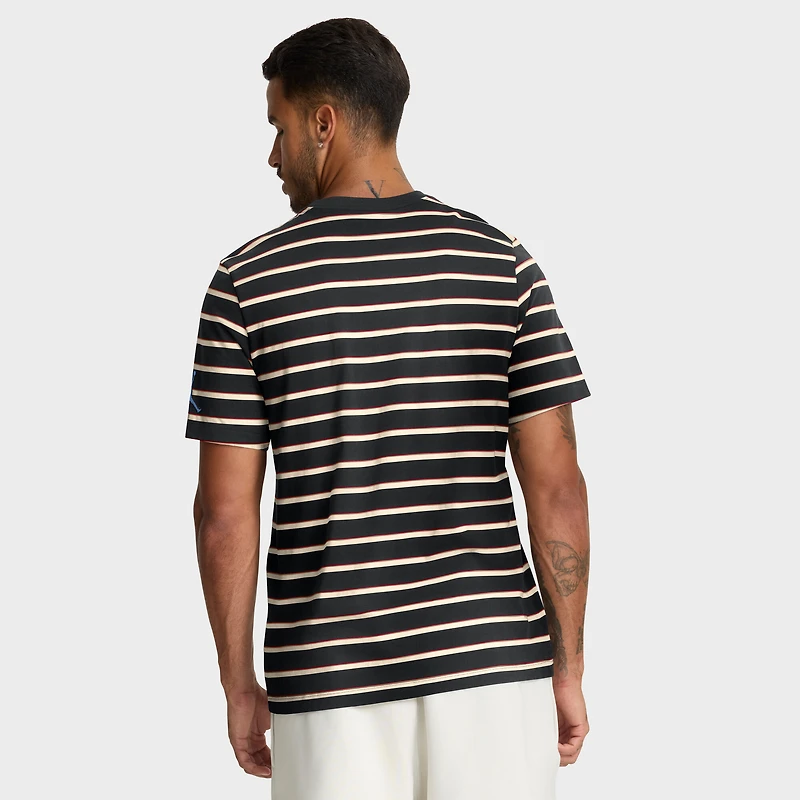 Men's Jordan Brand Black Oklahoma Sooners Athletic Prep Legacy Summit Stripe T-Shirt
