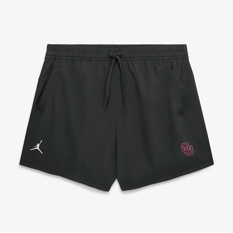 Men's Jordan Brand Black Oklahoma Sooners Primary Logo Form Shorts