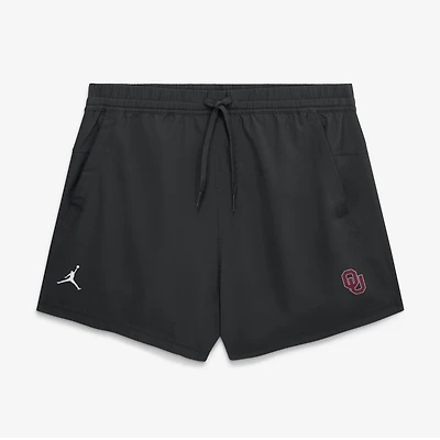 Men's Jordan Brand Black Oklahoma Sooners Primary Logo Form Shorts