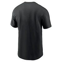Men's Jordan Brand Black Oklahoma Sooners Primetime Evergreen Logo T-Shirt