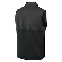 Men's Jordan Brand Black Oklahoma Sooners Primetime Victory Performance Full-Zip Vest