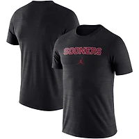 Men's Jordan Brand Black Oklahoma Sooners Velocity Performance T-Shirt
