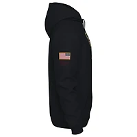 Men's Jordan Brand Black Oklahoma Sooners Veterans Camo Pullover Hoodie