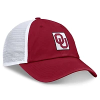 Men's Jordan Brand Crimson/White Oklahoma Sooners Primetime Club Trucker Adjustable Hat