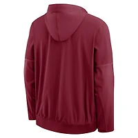 Veste anorak à demi-zip et capuche Jordan Brand Crimson Oklahoma Sooners 2026 pour homme