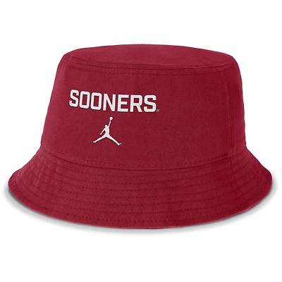 Men's Jordan Brand Crimson Oklahoma Sooners Apex Primetime Bucket Hat