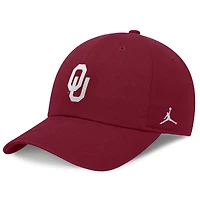 Casquette ajustable Jordan Brand Crimson Oklahoma Sooners Club pour homme