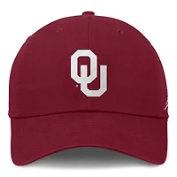 Men's Jordan Brand Crimson Oklahoma Sooners Club Adjustable Hat