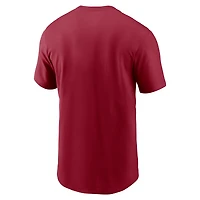 T-shirt de football Jordan Brand Crimson Oklahoma Sooners pour hommes