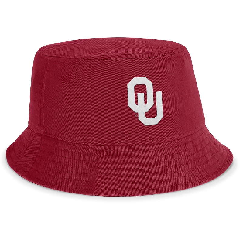 Chapeau bob Jordan Brand Crimson Oklahoma Sooners Local Apex pour hommes