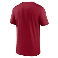 Men's Jordan Brand Crimson Oklahoma Sooners Lockup Legend Performance T-Shirt