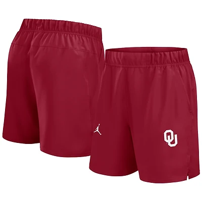 Men's Jordan Brand Crimson Oklahoma Sooners Primetime Victory Performance Shorts