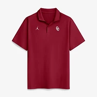 Polo Jordan Brand Crimson Oklahoma Sooners Primetime Victory Plus Dri-FIT pour homme
