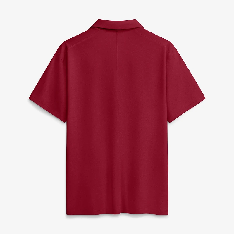 Polo Jordan Brand Crimson Oklahoma Sooners Primetime Victory Plus Dri-FIT pour homme