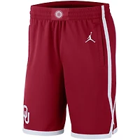Men's Jordan Brand Crimson Oklahoma Sooners Replica Team Basketball Shorts