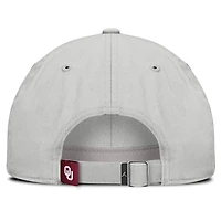 Men's Jordan Brand Gray Oklahoma Sooners 2025 On-Field Gameday Club Adjustable Hat