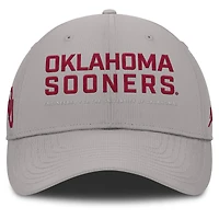 Casquette ajustable Jordan Brand grise pour homme, édition 2025 des Oklahoma Sooners, On-Field Gameday Club