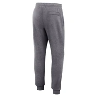 Pantalon de jogging en polaire Jordan Brand Heather Grey Oklahoma Sooners Primetime Club pour hommes