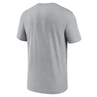 Men's Jordan Brand Heather Gray Oklahoma Sooners Primetime Legend Logo T-Shirt