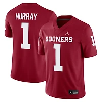 Maillot Jordan Brand Kyler Murray Crimson des Oklahoma Sooners pour homme