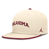 Men's Jordan Brand Natural Oklahoma Sooners 2026 Primetime True Fitted Hat