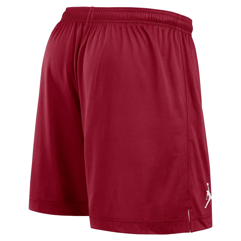 Men's Jordan Brand White/Crimson Oklahoma Sooners Primetime Reversible Shorts