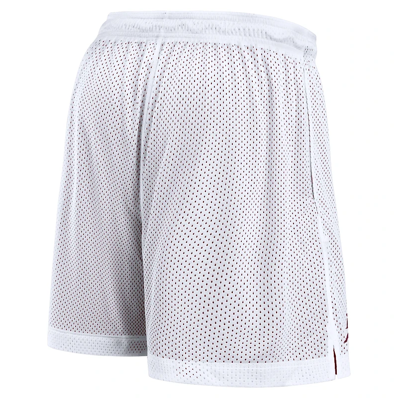 Men's Jordan Brand White/Crimson Oklahoma Sooners Primetime Reversible Shorts