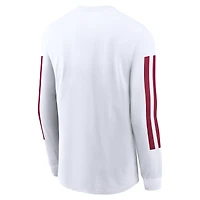 Men's Jordan Brand White Oklahoma Sooners Local Spirit Slogan Long Sleeve T-Shirt