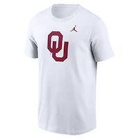 Men's Jordan Brand White Oklahoma Sooners Primetime Evergreen Logo T-Shirt