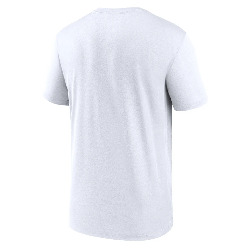 T-shirt de performance Jordan Brand blanc Oklahoma Sooners Primetime Legend Icon pour homme